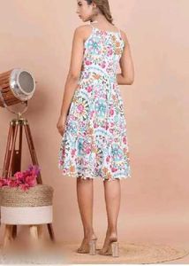 Boho Floral Print Summer Dress