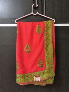 Laxmi Hall Embroidered Saree | New With Tag