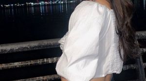 🤍White Puff Sleeve Crop Top