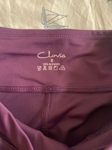 Women's Purple Athletic Leggings