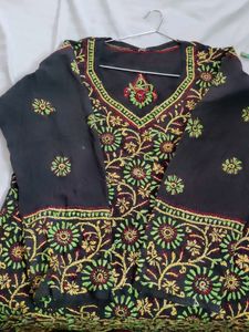 Short Kurta with Beautiful Thread Work