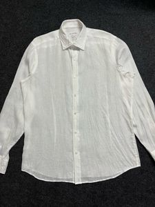Classic White Linen Shirt