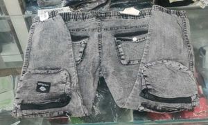 Gray Cargo Shorts