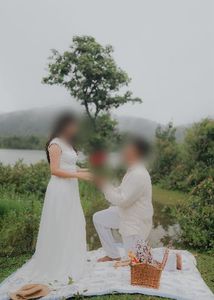 Elegant White Gown