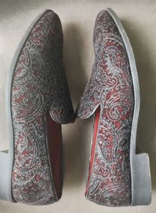 Embroidered Loafers