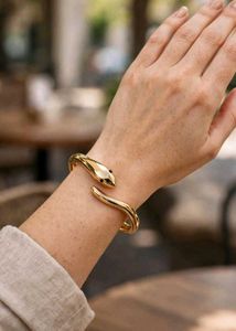 Gold Butterfly Bangle with Crystals