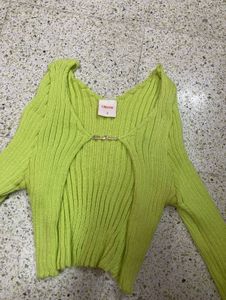 Y2k Green Bolero