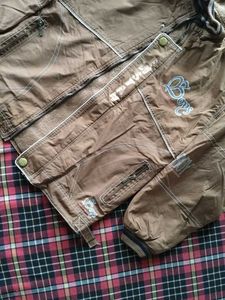 Brown Hooded Jacket