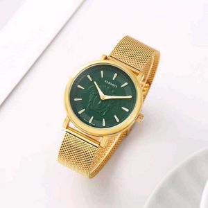 Versace Medusa Rose Gold Mesh Watch