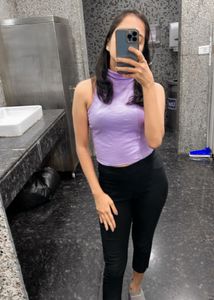 Sexy lavender top
