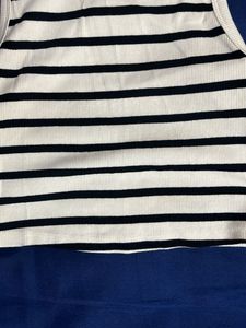 Striped H&amp;M crop top