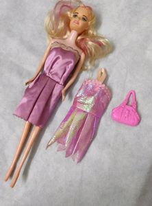 Barbie Doll With Accessories 💗👑✨