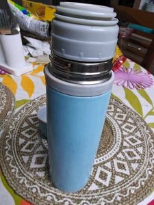 Light Blue Insulated Water Bottle