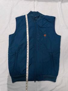 Sleeveless Teal Jacket