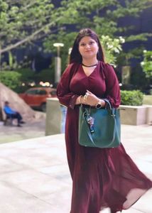 Maroon Ethnic Gown