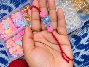 Her 1st Cute Rakhi 🥰