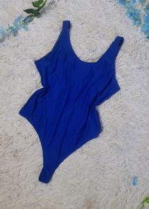 Blue One Piece Swimsuit