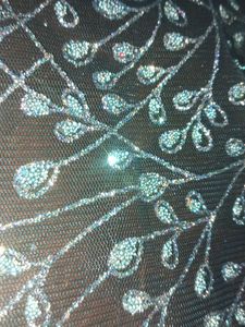 Sparkling Teal blouse Material