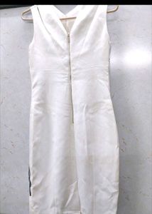 UK Brand Imported Floral White Dress