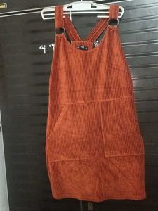 Corduroy Overall Dress/ pinafore