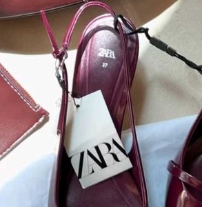 Burgundy Bow Heels