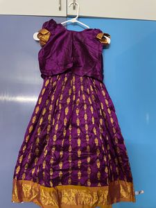 pure silk lehanga got girls 4-5years