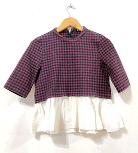 Zara trf Collection- Maroon Winter Wear