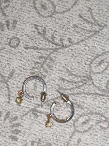 Chic Hoop Earrings diamond