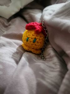 Halloween 🎃 👻 Spooky scary pumpkin keychain