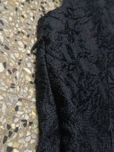 Elegant Black Embellished Dress