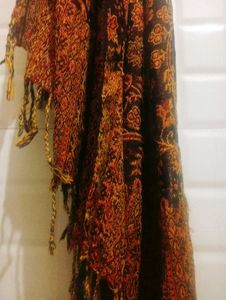 Combo Wooven Shawl & Scarf For Women