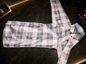 Men's Plaid Button-Down Shirt