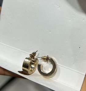 H&amp;M Golden Square/ Rectangle Earrings