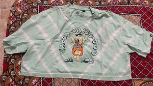 The souled store cropped Graphic Tee