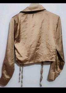 Tan Color Party Wear Top Girl &amp; Woman  34 Bust