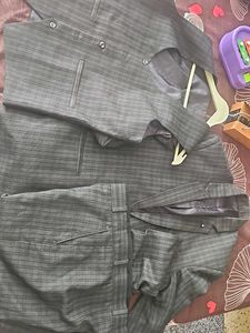 Men's Striped Blazer