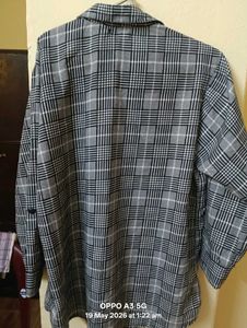Stylish Plaid Button-Up Shirt