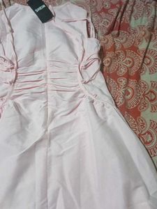 Chic Pink Sleeveless Maxi Dress