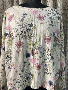 Floral Print Long Sleeve Top