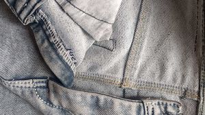 Men's Grey Washed Slim Fit Jeans