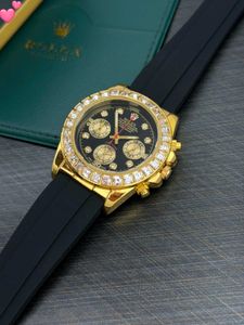 Gold Rolex Style Watch