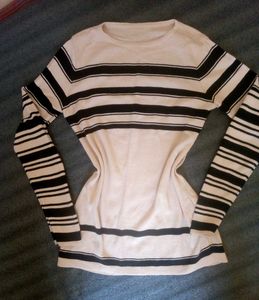 Striped Long Sleeve Top