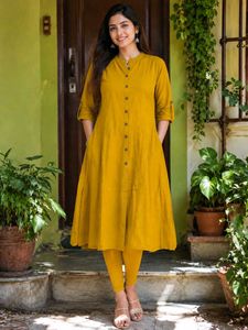 Elegant Yellow Kurta