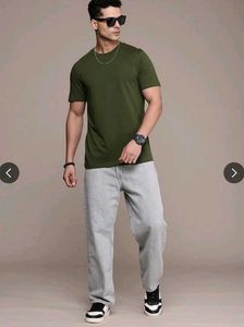 Roadster Olive Green T-Shirt