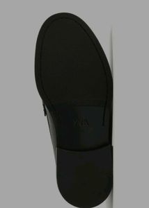 Men's ZARA LEATHER PENNY LOAFERS