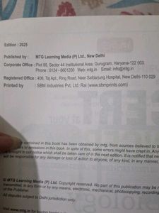 Mtg Fingertips for Neet prep(Bio)