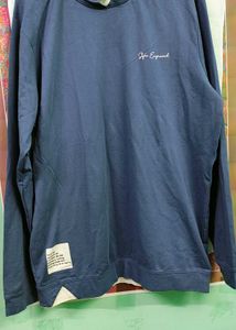 Men's Blue Crew Neck Sweatshirt (XXL)
