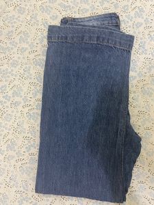 Malachi Mid Blue Wide Leg Jeans