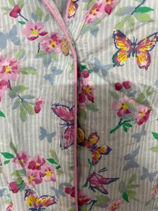 Butterfly Print Night Suit