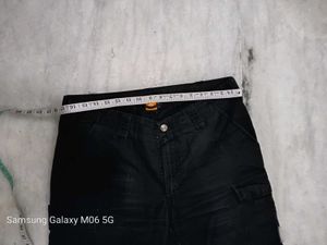 pentagon Black Cargo Pants